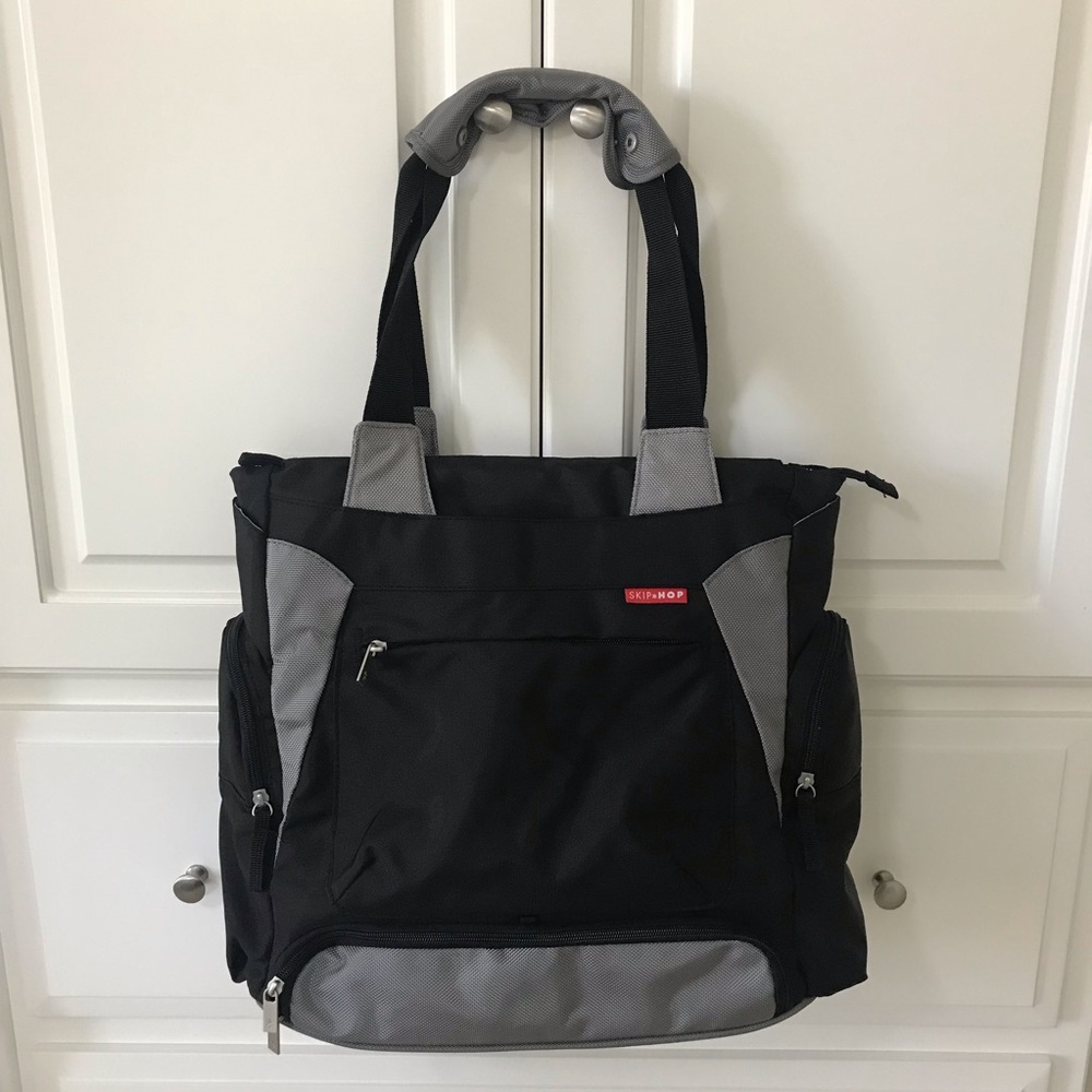 Skip Hop Baby Bento Meal-to-Go Diaper Bag, Black